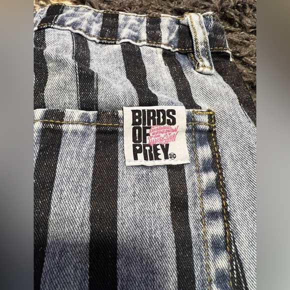 NWT Harley Quinn Birds Of Prey Denim Shorts - Stars and Stripes - Picture 7 of 11